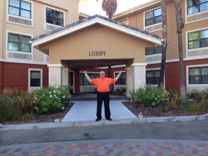 Bob van der Valk gives the Extended Stay America in Simi Valley two thumbs up.